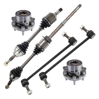 TRQ® - Axle Shaft and Suspension Kit