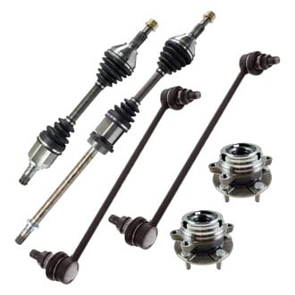 TRQ® - Front Axle Shaft and Suspension Kit