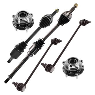 TRQ® - Front Axle Shaft and Suspension Kit