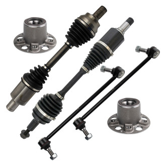 TRQ® - Front Axle Shaft and Suspension Kit