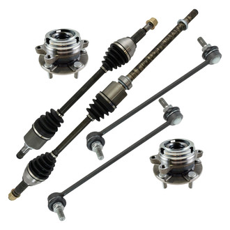 TRQ® - Front Axle Shaft and Suspension Kit
