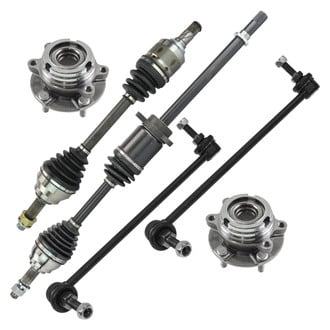 TRQ® - Front Axle Shaft and Suspension Kit