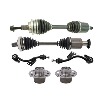 TRQ® - Front Axle Shaft and Suspension Kit