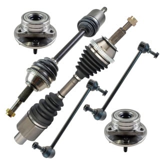 TRQ® - Front Axle Shaft and Suspension Kit
