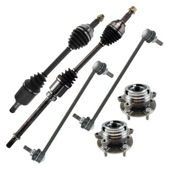 TRQ® - Front Axle Shaft and Suspension Kit