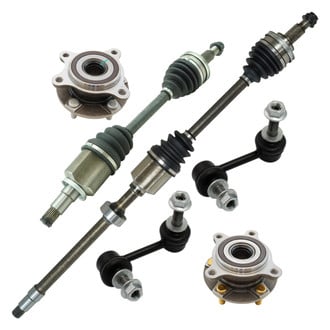 TRQ® - Front Axle Shaft and Suspension Kit