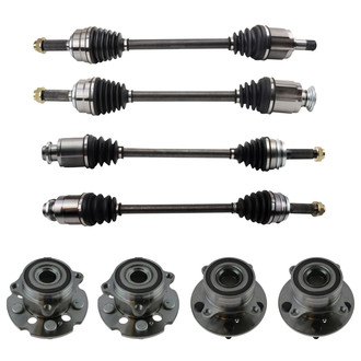TRQ® - Front and Rear Drivetrain Kit