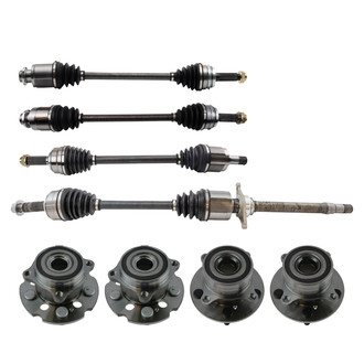 TRQ® - Front and Rear Drivetrain Kit