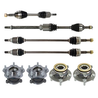 TRQ® - Front and Rear Drivetrain Kit