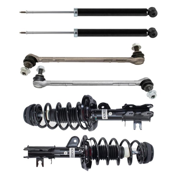 TRQ® - Front and Rear Strut and Suspension Kit