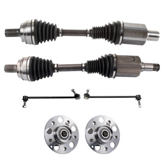 TRQ® - Front Axle Shaft and Suspension Kit