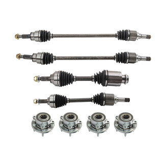 TRQ® - Front and Rear Drivetrain Kit