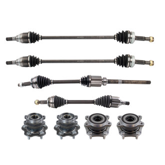 TRQ® - Front and Rear Drivetrain Kit