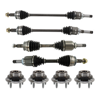 TRQ® - Front and Rear Drivetrain Kit
