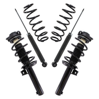 TRQ® - Front and Rear Shock Absorber and Suspension Kit