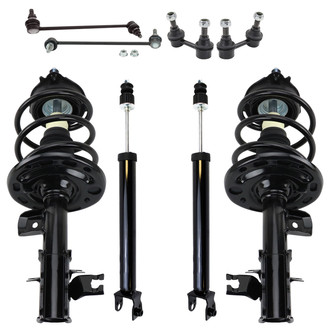 TRQ® - Front and Rear Strut and Suspension Kit