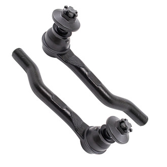 TRQ® - Front Driver and Passenger Side Outer Steering Tie Rod End Kit