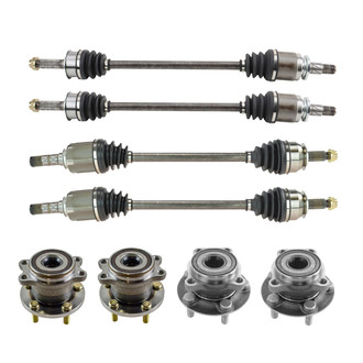 TRQ® - Front and Rear Drivetrain Kit