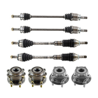 TRQ® - Front and Rear Drivetrain Kit