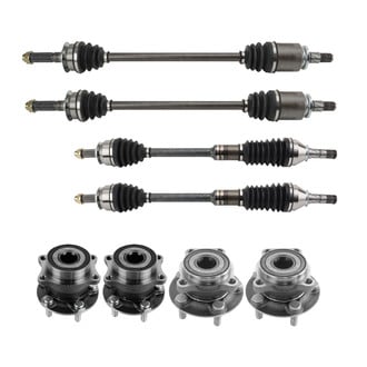 TRQ® - Front and Rear Drivetrain Kit