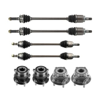 TRQ® - Front and Rear Drivetrain Kit
