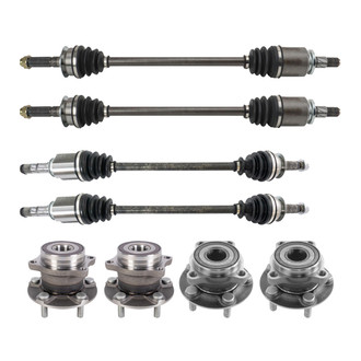 TRQ® - Front and Rear Drivetrain Kit