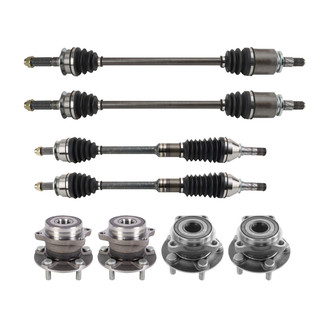 TRQ® - Front and Rear Drivetrain Kit