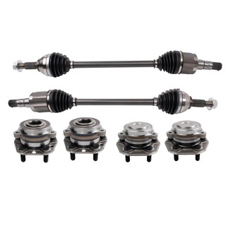 TRQ® - Front and Rear Drivetrain Kit
