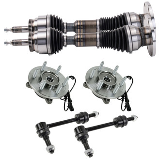 TRQ® - Front Sway Bar Link and Suspension Kit