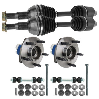 TRQ® - Front Sway Bar Link and Suspension Kit