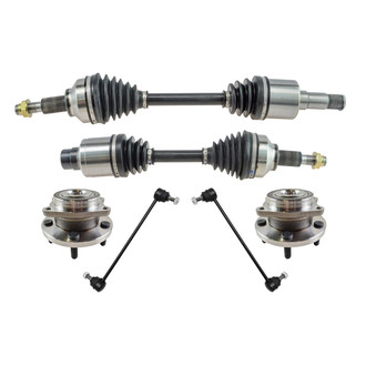 TRQ® - Front Sway Bar Link and Suspension Kit