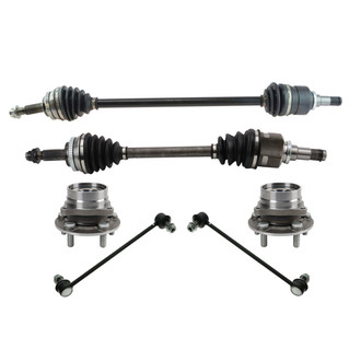 TRQ® - Front Sway Bar Link and Suspension Kit