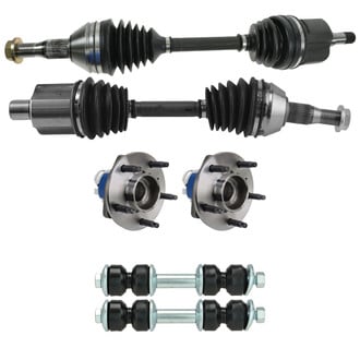 TRQ® - Front Sway Bar Link and Suspension Kit