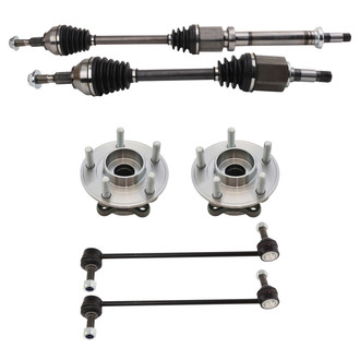TRQ® - Front Axle Shaft and Suspension Kit