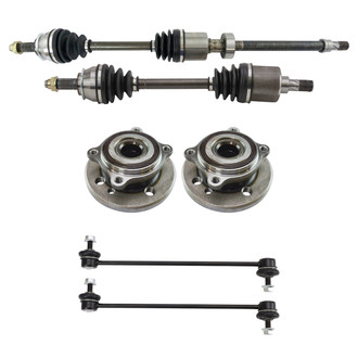 TRQ® - Front Sway Bar Link and Suspension Kit