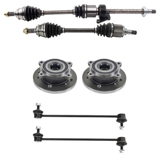 TRQ® - Front Sway Bar Link and Suspension Kit