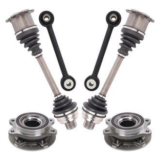 TRQ® - Front Axle Shaft and Suspension Kit