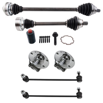 TRQ® - Front Sway Bar Link and Suspension Kit