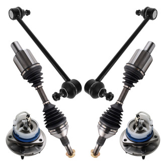 TRQ® - Front Sway Bar Link and Suspension Kit