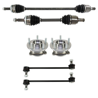 TRQ® - Sway Bar Link and Suspension Kit