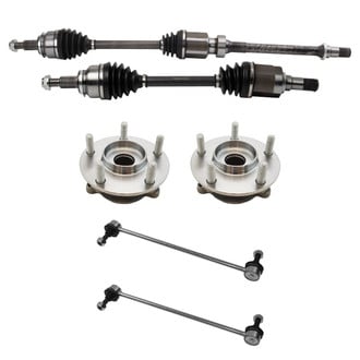 TRQ® - Front Axle Shaft and Suspension Kit
