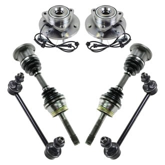 TRQ® - Front Axle Shaft and Suspension Kit