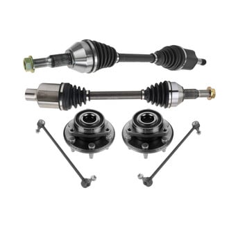 TRQ® - Front Axle Shaft and Suspension Kit