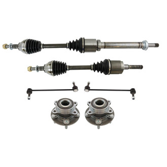 TRQ® - Front Axle Shaft and Suspension Kit