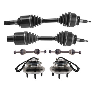 TRQ® - Front Axle Shaft and Suspension Kit