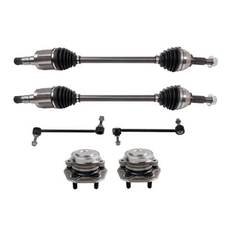 TRQ® - Front Axle Shaft and Suspension Kit