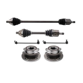TRQ® - Front Axle Shaft and Suspension Kit