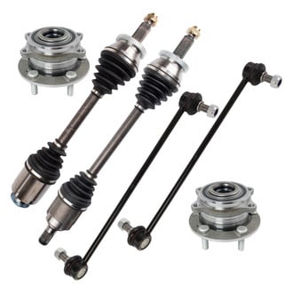 TRQ® - Front Axle Shaft and Suspension Kit