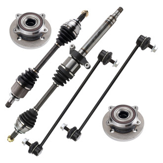 TRQ® - Front Axle Shaft and Suspension Kit