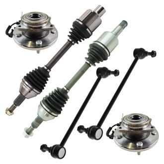TRQ® - Front Axle Shaft and Suspension Kit